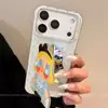 Adecuado para Funda de Teléfono Móvil Apple 17 Elegante Nuevo Iphone17Promax Funda de Teléfono Móvil de Dibujos Animados Lunares Falda Azul Bebé Llorando