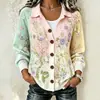 Cardigan suéter de estilo europeu e americano para mulheres, outono e inverno, estilo europeu e americano, corte solto e relaxado, top de agasalho macio e confortável