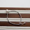 Batata Pequeña Gris Platino Tono Frío Pulsera de Perla Francesa Pulsera de Cuentas Doudou Lujo Ligero y de Gama Alta