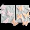 Molde de Silicona de Mariposa Molde Plegable para Pastel Decoración de Bordes de Pastel Molde de Chocolate Molde de Impresión