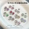 Cristal de Rocha Hua Zi Cortado Pequeno Sem Base, Produto Acabado para Decoração de Nail Art, Pedras de Cristal de Açúcar K9, Pedras Strass Brilhantes para Unhas