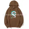 Moletom Casual Loose Estilo Americano Retrô Personalizado Street Miyazaki Mangá Mil e Mil Caçadas Anime Estampado