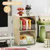 Caja de Almacenamiento de Cápsulas de Té y Café para Oficina, Organizador de Barra de Café, Estante de Almacenamiento de Bolsitas de Té, Caja de Almacenamiento Simple para Bolsitas de Té