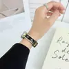 Adecuado para Xiaomi 11 Modelo Nuevo 9Nfc Pulsera Curva con Forma de Cruz de Esmalte con Cuero Correa de Reloj de la Octava Generación Versión NFC para Niñas