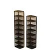 Puerta de Entrada de Casa de Alquiler Zapatero Estilo Estrecho Ahorrador de Espacio Hogar Multicapa Simple Estante Organizador de Almacenamiento de Zapatos