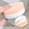 Esponja de Maquillaje Xixi Húmeda y Seca Aumenta el Grosor No Absorbe el Polvo Esponja Grande Redonda para Maquillaje de Estudio