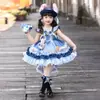 Disfraz de Policía Conejo Vestido Niña Pequeña Vestido de Verano Niñas Nuevo 2026 Vestido Princesa Lolita