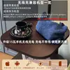 Lámpara de pie de lujo ligero estilo italiano para dormitorio junto a la cama, integrada con una lámpara de mesa de almacenamiento de ambiente de alta gama para la sala de estar junto al sofá