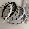 Diadema de Tela de Lunares Dulces, Nuevo Estilo Retro Versátil Pasador, Liga para el Cabello, Diadema Antideslizante, Accesorio para el Cabello