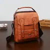 Comércio Exterior Transfronteiriço Venda Direta da Fábrica Nova Bolsa Masculina Bolsa de Ombro Masculina Quadrada Grande Capacidade Bolsa de Negócios