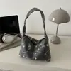 Bolsa de palha de grande capacidade, bolsa bordada, bolsa feminina, nova bolsa clutch da moda de verão 2026, alto apelo estético para vendas transfronteiriças
