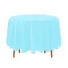 Mantel Desechable Color Sólido Mantel de Boda Restaurante Mesa de Comedor de Restaurante Mesa Cuadrada Mesa Redonda Mantel Mantel para Mesa Redonda