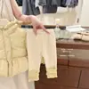 [Limão Sete Fofo] Sucesso Fofo! Jaqueta de Algodão Original para Meninas, Espessa, Quente e Estilosa, Estilo Botão de Algodão