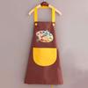 Fábrica direta crianças avental pintura roupas jardim de infância arte jardim de infância impressão logotipo impermeável publicidade pintura avental