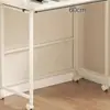 Mesa plegable, escritorio móvil, mesa de computadora para el hogar, mesita de noche para espacios pequeños en el dormitorio, mesa de estudio simple, banco de trabajo