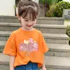 2026 Nueva Ropa de Verano para Niños Tops de Princesa Ropa Elegante para Bebés Camisetas de Manga Corta Finas de Verano para Niñas