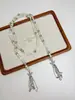 Collar con Colgante de Hebilla de Herradura Estilo Vintage Europeo y Americano Cadena para Clavícula Apilable de Múltiples Capas Temperamento Accesorios de Perlas Nuevos 2026 para Mujer