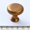 Maçaneta Moderna de Liga de Alumínio Nórdica Redonda de Furo Único para Porta de Armário, Maçaneta de Furo Único Minimalista de Luxo Leve para Gaveta, Guarda-Roupa, Armário