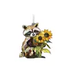 Adornos Colgantes Creativos Sol Pequeño Decoración para el Hogar Atrapador de Animales Plano Amazon Colgantes Decorativos Acrílico Varios Diseños de Osos