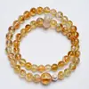 Pulsera de Cristal Gris Fuegos Artificiales de Jade de Memoria de Hierro Natural para Mujer, Pulsera de Cristal de Té Casual Versátil Moda al por Mayor