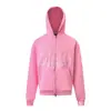 Sudadera con capucha de terciopelo Bpm con estampado de letras Broken Planet, holgada, casual, para hombre y mujer, moderna, otoño e invierno