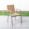 Juego de Mesa y Sillas de Exterior con Sombrilla Patio Balcón al Aire Libre Terraza Ratán Tejido Exterior Impermeable Estilo Ocio Madera Anticorrosión Mesa y Sillas