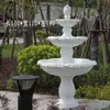 Poço dos Desejos de Jardim ao Ar Livre Estilo Europeu Fonte de Paisagem Decoração de Pátio com Água Adereço de Exibição para Hotel Casamento Estúdio