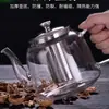 Juego de Tetera de Vidrio al por Mayor para el Hogar Resistente a Altas Temperaturas Engrosado Gran Capacidad Juego de Té Hervidor de Agua Filtro Tetera para Infusión
