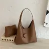 Bolso Tejido Retro de Gama Alta para Mujer 2026 Nuevo Bolso Tote Moda Otoño/Invierno Gran Capacidad Bolso de Hombro Único para Viajes