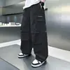 Pantalones Cargo de Moda Elegantes para Niños, Primavera 2026, Casuales, Rectos, Sueltos, Largos, Modernos