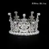 Mini Coroa de Diamante Decoração de Bolo Ornamento de Coroa de Cristal Crianças Menina Princesa Aniversário Plug-in para Confeitaria