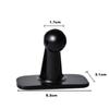 Braçadeira de Saída de Ar para Carro com Cabeça de Bola de Quatro Garras 17mm Suporte para Celular Mandíbula de Plástico Suporte Atacado Acessórios para Celular