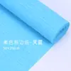Papel de regalo para flores frescas de 48 colores, ramo de dibujos animados, materiales para arte floral DIY hechos a mano, papel crepé, papel con borde enrollado, papel crepé de color liso enrollado