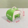 Caja Portátil para Pastel de Mousse Caja Desechable para Pastelería Caja para Postre de Queso Rollo Suizo Caja de Embalaje para Alimentos Horneados