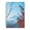Suprimentos Amazon Capa Material PP Impermeável Caderno Espiral Estudante Bloco de Notas Papel Branco Páginas Internas com Múltiplos Padrões