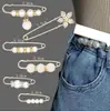 Hebilla de cintura para pantalones, cambio de cintura, pequeño artefacto, pasador de cintura para pantalones, hebilla de broche antiluz fija para pantalones, hebilla de ajuste de falda