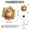 Nuevos imanes de nevera de animales transfronterizos acrílico 2D magnético dibujos animados regalos decoración de muebles decoración de regalo creativo