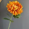 Flores Artificiales: Dalia, Crisantemo de Tinta, Crisantemo del Sol, Crisantemo de Otoño, Suministro Transfronterizo, Sala de Exhibición para el Hogar, Diseño y Decoración de Ramo de Boda