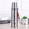 Termo metálico tipo bala de 750 ml, gran capacidad, portátil, para exteriores, taza de agua, tetera, regalo, logo impreso
