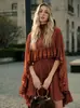 Otoño/Invierno 2026 Nuevo Transfronterizo Europeo y Americano Temperamento Elegante Vestido de Gasa Moda Camisola Interior Conjunto de Dos Piezas