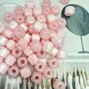 Nuevas Cuentas Cuadradas de Resina de Agujero Grande de 13x13mm Primavera y Verano DIY Colgante para Coche Llavero Pulsera Collar Accesorios para Ropa Lote