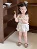 Ropa de Bebé Verano Estilo Delgado Versión Coreana Ropa Infantil Mameluco de Bebé de Verano 2026 Modelo Nuevo Mono de una Pieza para Niñas