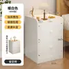 Mesa de Cabeceira Estreita Super de Madeira Maciça Armazenamento Armário Super Estreito Multifuncional Armazenamento Simples Armazenamento Quarto Armário de Cabeceira Simples