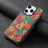 Funda de Teléfono Estilo Europeo Floral Adecuada para Iphone18Promax 16Plus Cubierta Trasera Magsafe Carga Inalámbrica