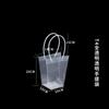 Suministro Transfronterizo de Materiales para Floristerías, Bolsas Tote de Flores para Halloween, Bolsas Trapezoidales de Cuero Impermeable, Empaque para Regalos, Bolsas para Ramos