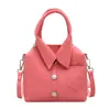 Bolsa de Mão com Design de Nicho Estilo Coreano para Mulheres, Nova Bolsa Casual de Camisa da Moda 2025, Bolsa Transversal Simples e Moderna