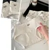Nova calcinha feminina com estampa floral, forro 100% algodão, cintura média, macia e confortável, atacado