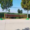 Venta al por mayor transfronteriza de postes de voleibol para competiciones de atletismo escolar, soportes de voleibol móviles, soportes de voleibol inflables, soportes de tenis portátiles
