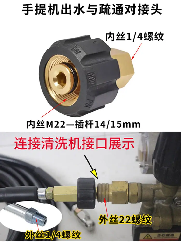 M22-14 15转换接头
