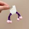 Colorido para niños Banda para el cabello de pulgar Diadema para el cabello de niña Banda de goma de alta elasticidad Bebé No daña el cabello Banda para el cabello Sombrerería